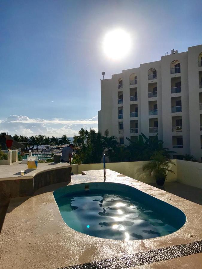 坎昆Increible Departamento Con La Mejor Playa公寓 外观 照片