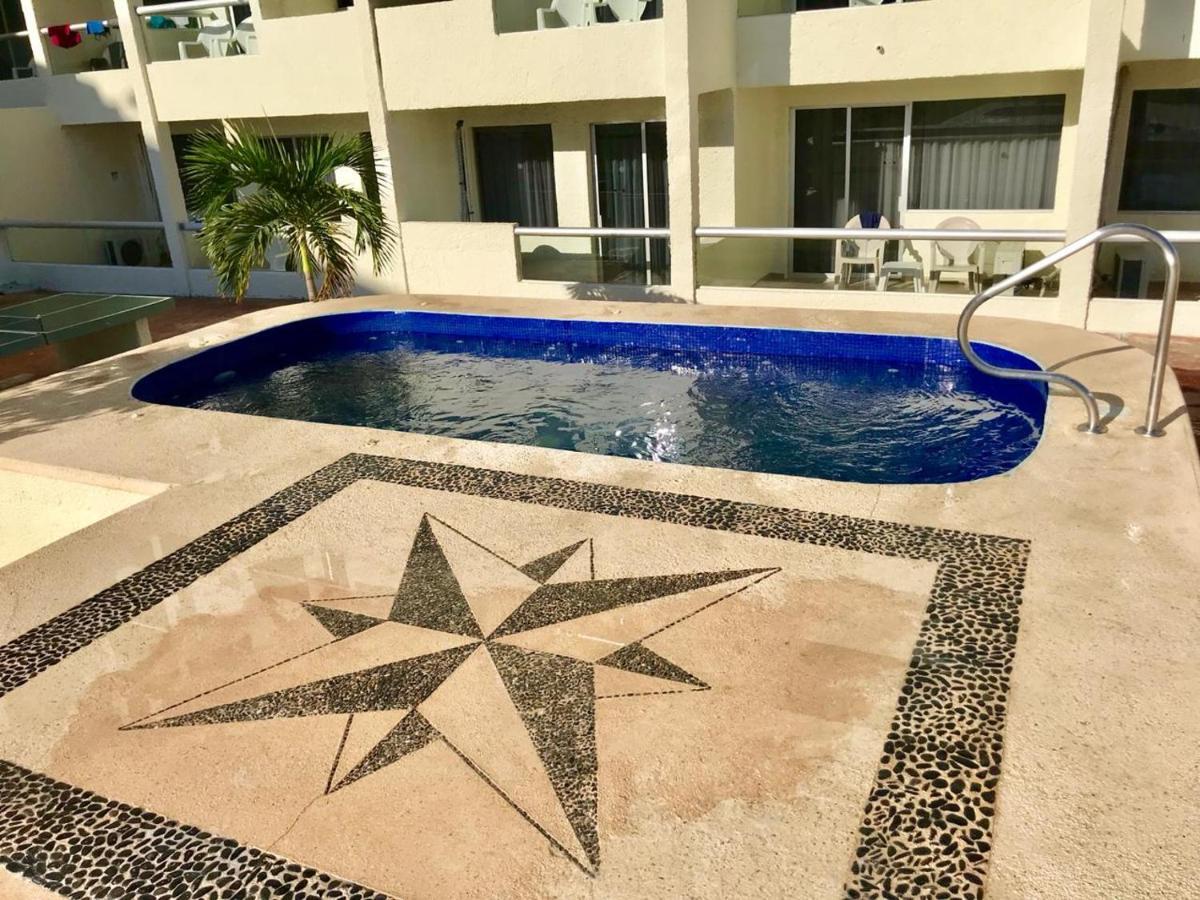 坎昆Increible Departamento Con La Mejor Playa公寓 外观 照片