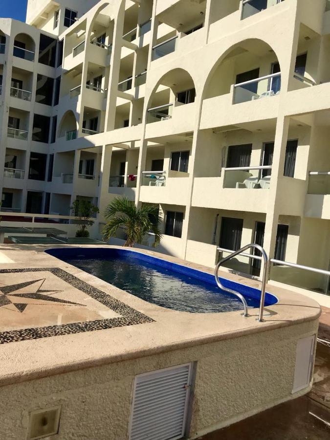 坎昆Increible Departamento Con La Mejor Playa公寓 外观 照片